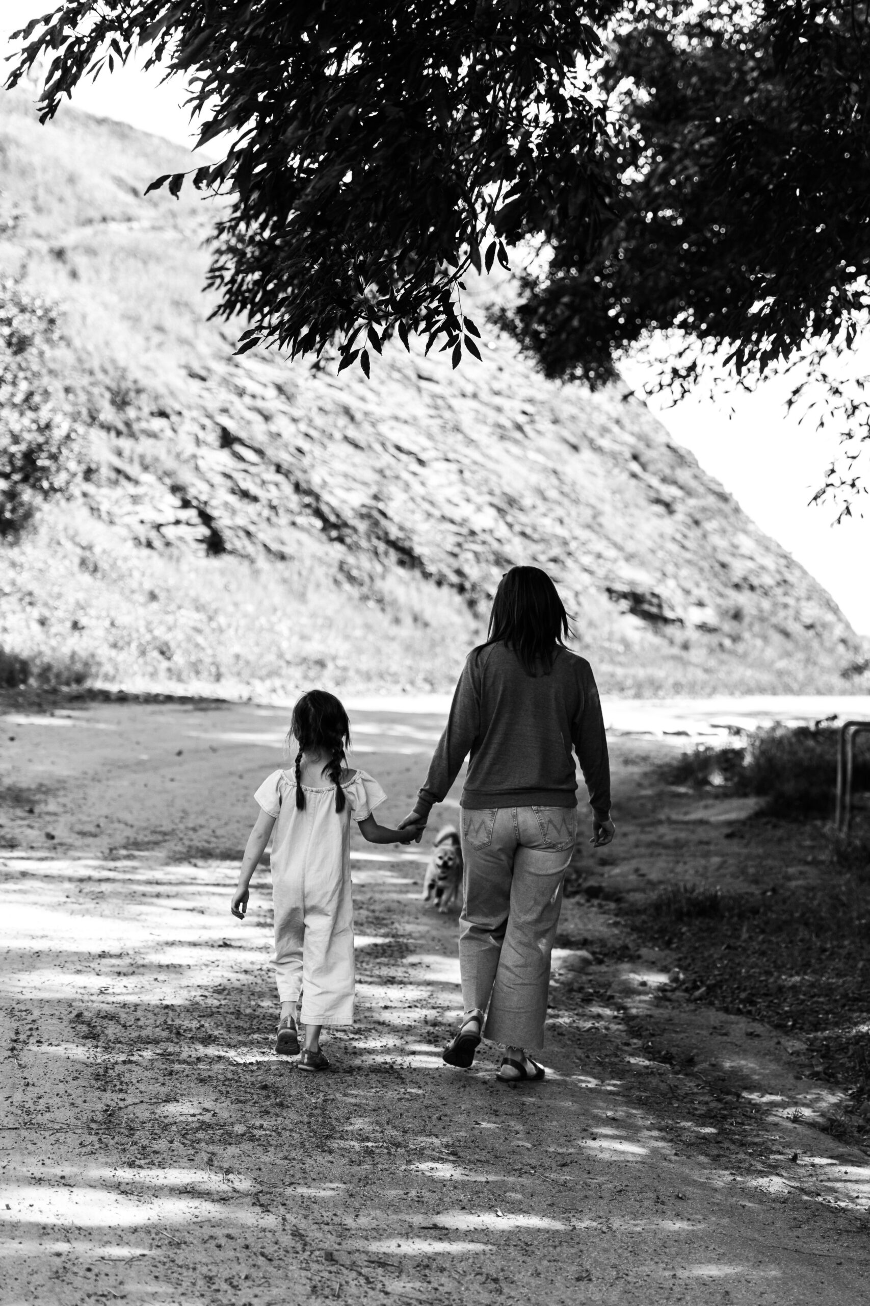 L and L walking b and w.jpg